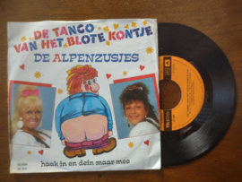 De Alpenzusjes met De tango van het blote kontje 1989 Single nr S20221321