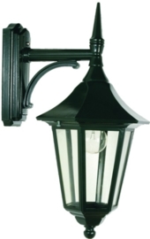 Buitenlamp wand neer serie Tessaro ALU zwart nr: 3031