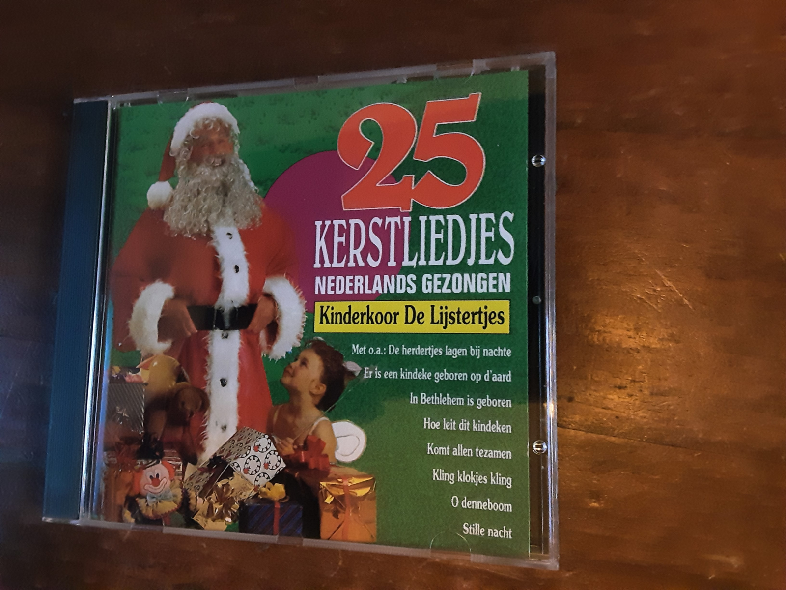Kinderkoor De Lijstertjes met 25 kerstliedjes Nederlands gezongen 1992 CD nr CD2024729