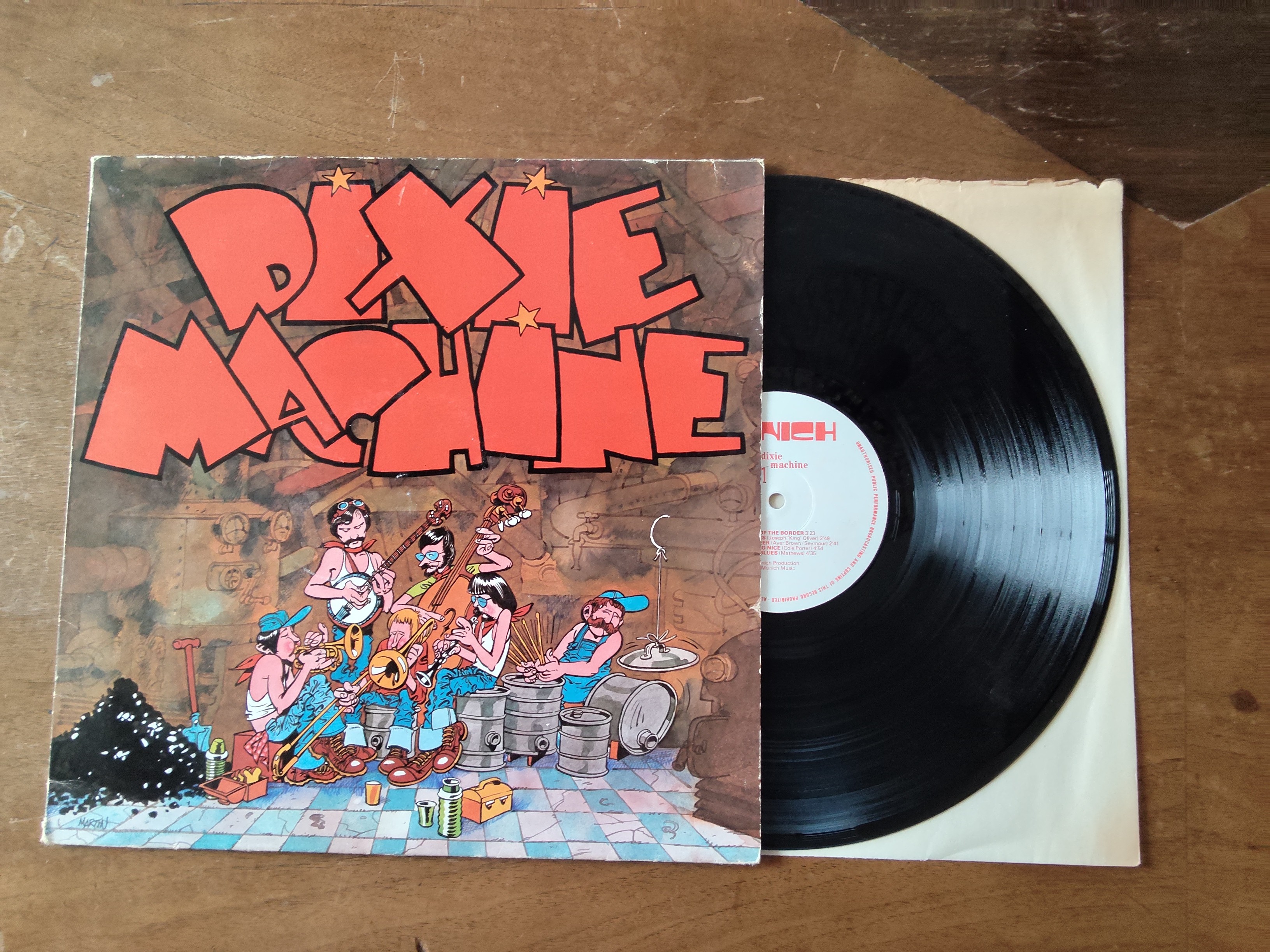 Dixie Machine met Dixie Machine 1982 LP nr L20251374