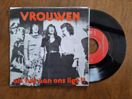 Vrouwen met Als het aan ons ligt!! 1977 Single nr S20232169