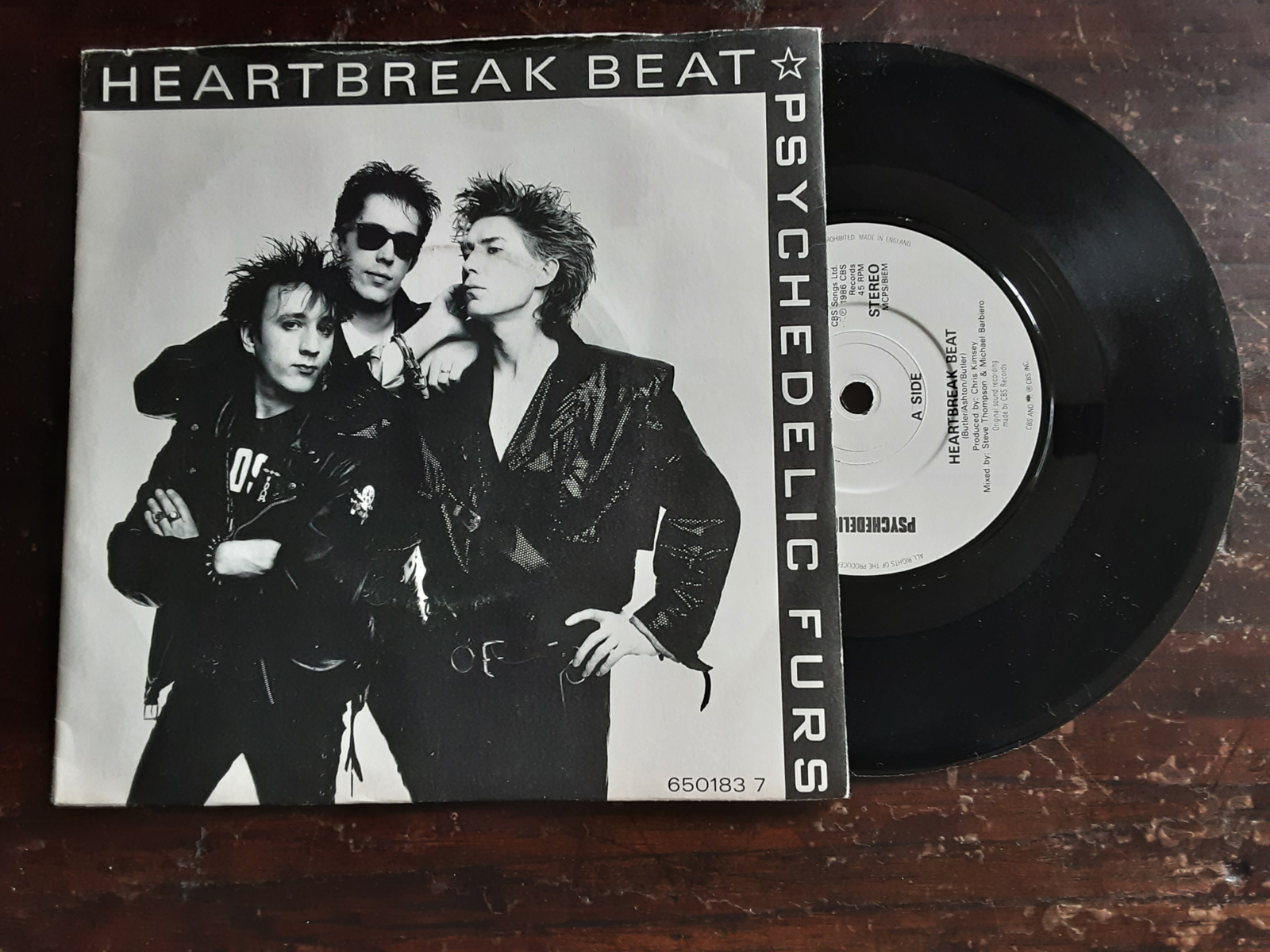 Psychedelic Furs met Heartbreak beat 1986 Single nr S20245981