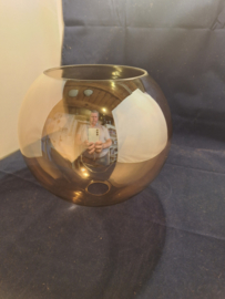 3/4 Spiegelbol goud/amber dia-25cm GT4 nr SP1507