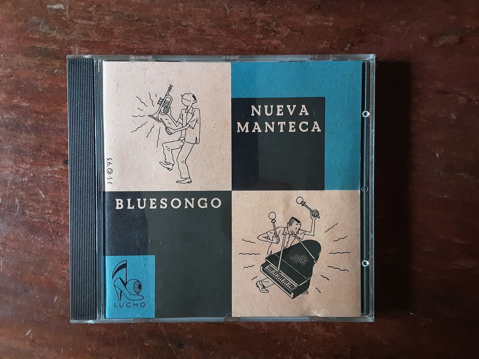 Nueva Manteca met Bluesongo 1994 CD nr CD2024377