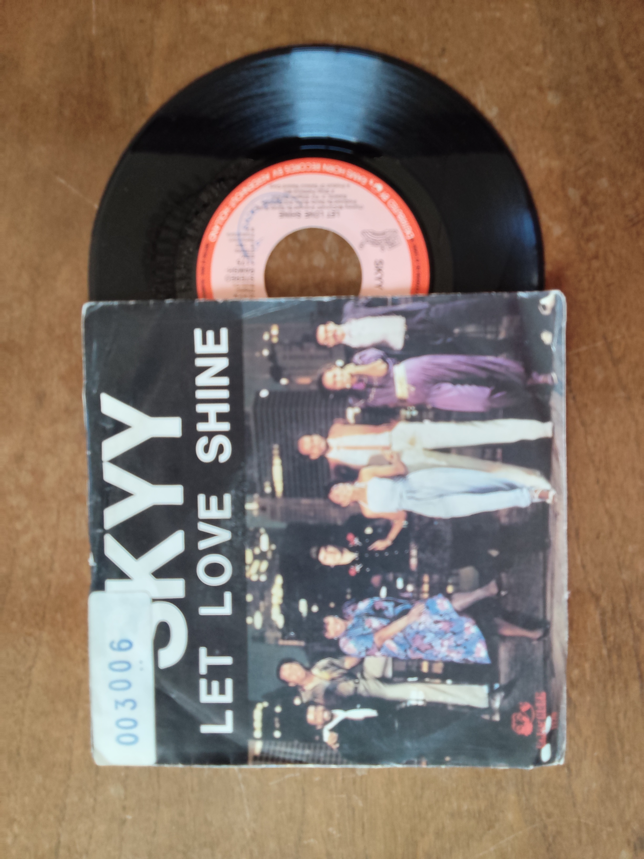 Skyy met Let love shine 1983 Single nr S20256976