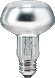 Philips R80 reflectorlamp E27 100W 230V nr: 18-580100
