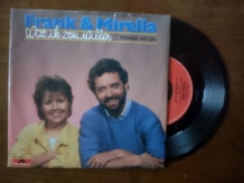 Frank en Mirella met Wat ik zou willen 1984 Single nr S20211307