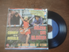 Corry en de Rekels met Rozen die bloeien 1971 Single nr S20222110