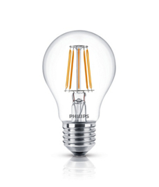 Philips Filament LED E27 standaard 5W/40W 2700K helder dim. 18-575451