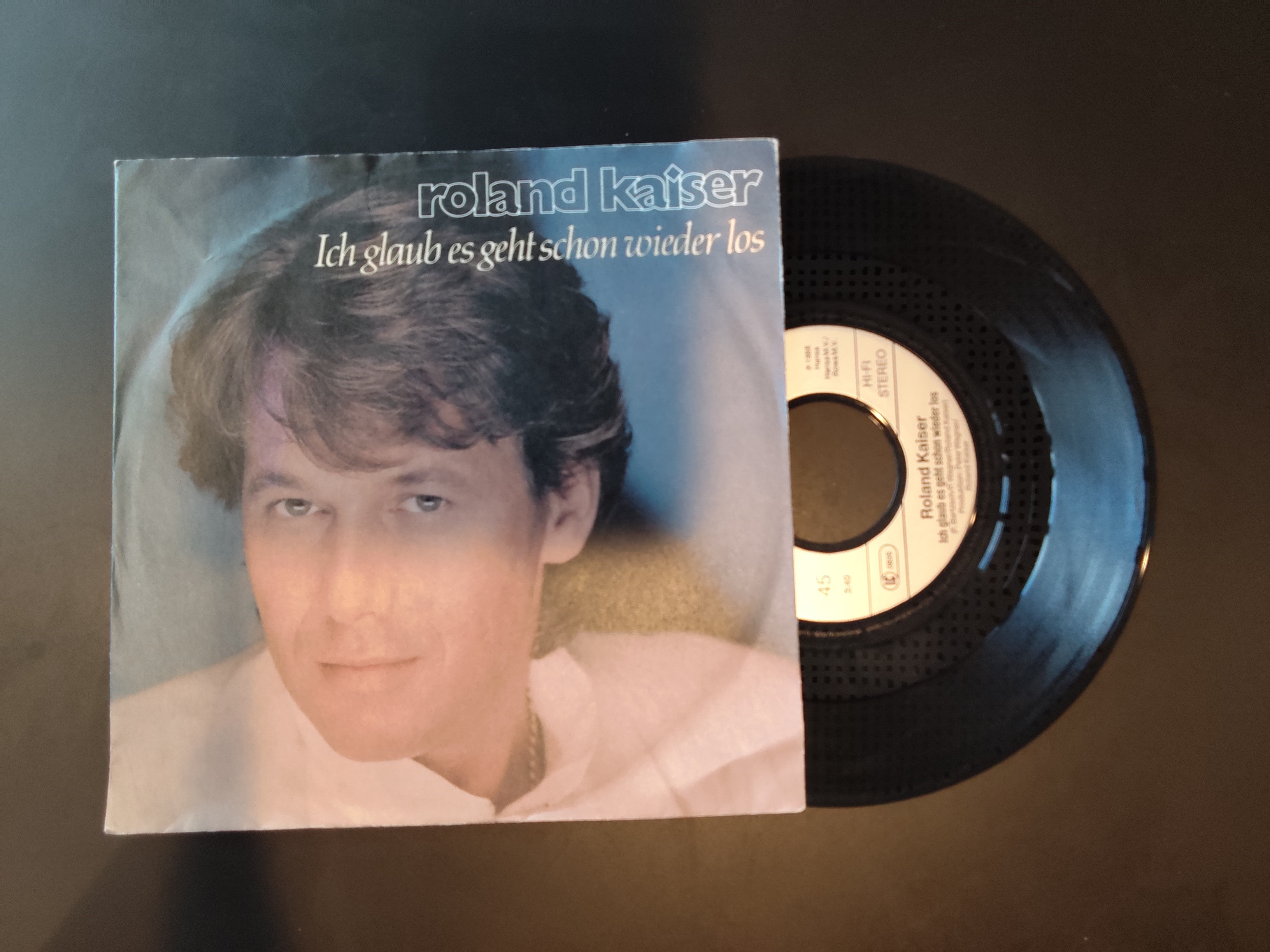 Roland Kaiser met Ich glaub es geht schon wieder los 1988 Single nr S20257020