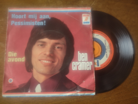 Ben Cramer met Hoort mij aan pessimisten! 1972 Single nr S20221860