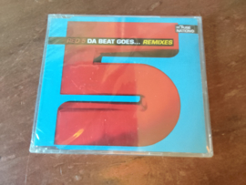 Red 5 met Da beat goes ... Remixes 1996 CD maxi-single nr CD20262446 geseald