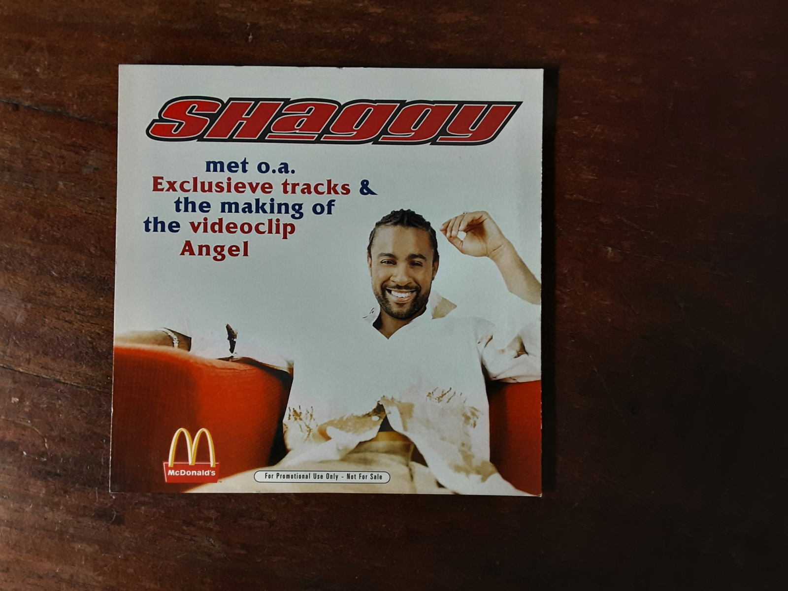 Shaggy met It wasn't me (crash& burn mix) 2002 CD single nr CD2024316