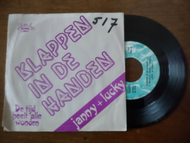 Lucky en Janny met Klappen in de handen 1976 Single nr S20211248