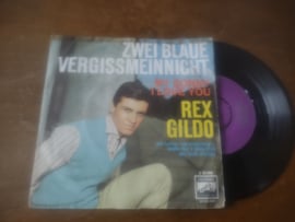 Rex Gildo met Zwei blaue vergissmeinnicht 1963 Single nr S20222000