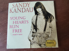 Sandy Kandau met Young hearts run free 1995 CD Single nr CD20262563
