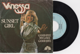 Vanessa met Sunset girl 1981 single nr S2020220
