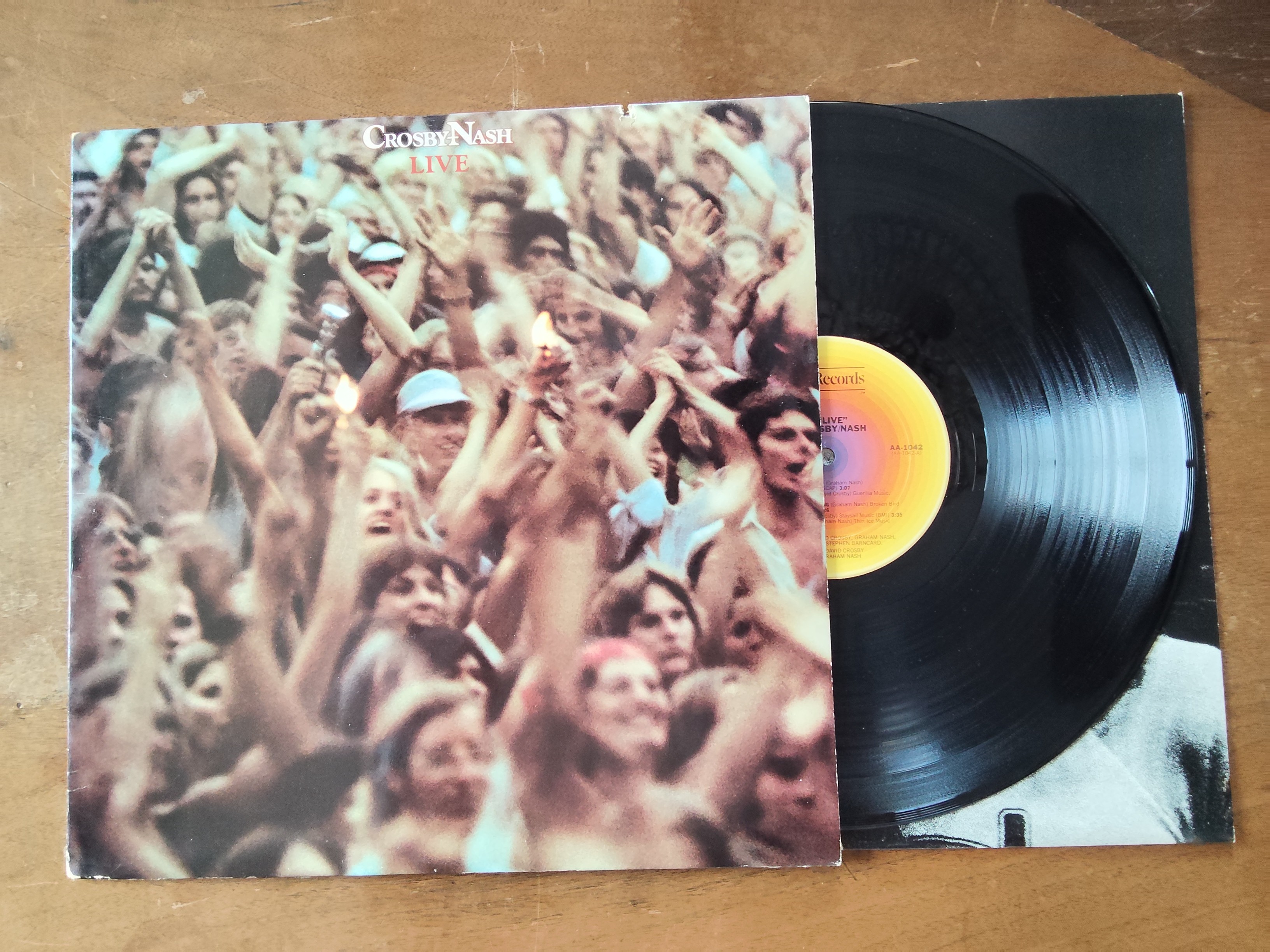 Crosby Nash met Live 1977 LP nr L20251359