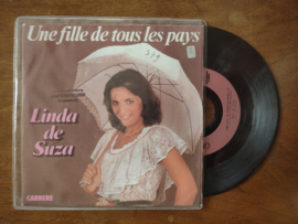 Linda de Suza met Un fille de tous les pays 1981 Single nr S20211176