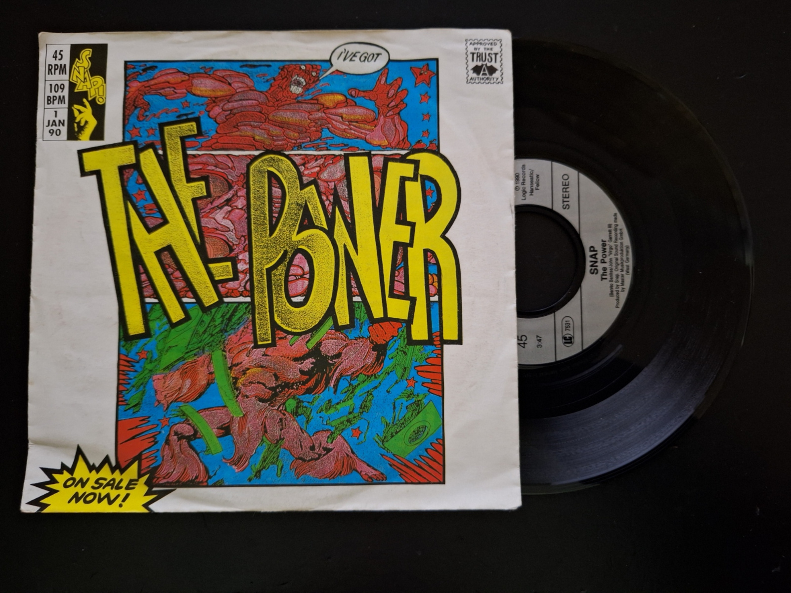 Snap met The Power 1990 Single nr S20232825