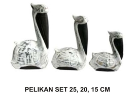 Set van drie Pelikanen