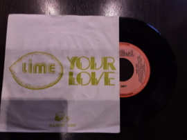 Lime met Your love 1981 Single nr S20221871