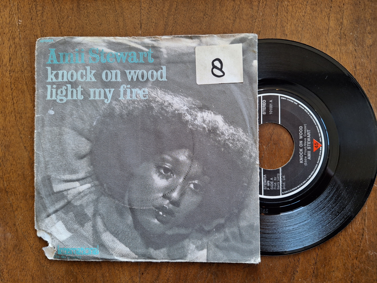 Amii Stewart met Knock on wood 1979 Single nr S20233246