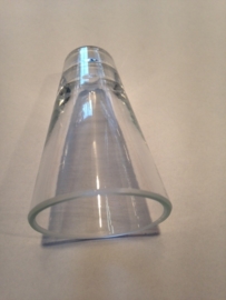Glas halogeen klemveer model cone helder nr: 500962