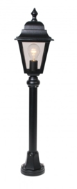 Buitenlamp mast h-78 serie Quadrana II zwart nr: FL113