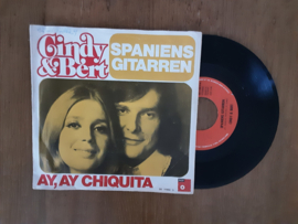 Cindy & Bert met Spaniens gitarren 1973 Single nr S20245192