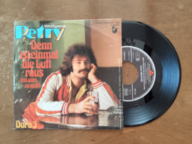 Wolfgang Petry met Denn ist einmal die luft raus 1979 Single nr S20256827
