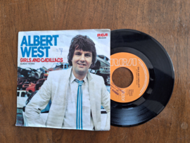 Albert West met Girls and Cadillacs 1980 Single nr S20232351