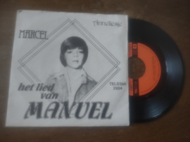 Marcel met Het lied van Manuel 1979 Single nr S20222041
