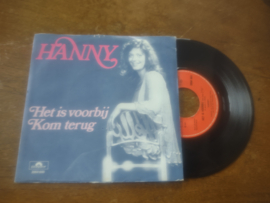 Hanny met Het is voorbij 1981 Single nr S20222136