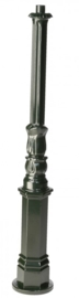 Buitenlamp mast h-132cm antiek groen serie Nuova nr 1507