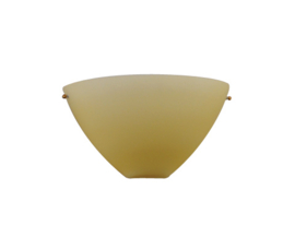 Wandlamp Calimero M. met ophanging mat champagne kap nr 2301.09 + h301.59