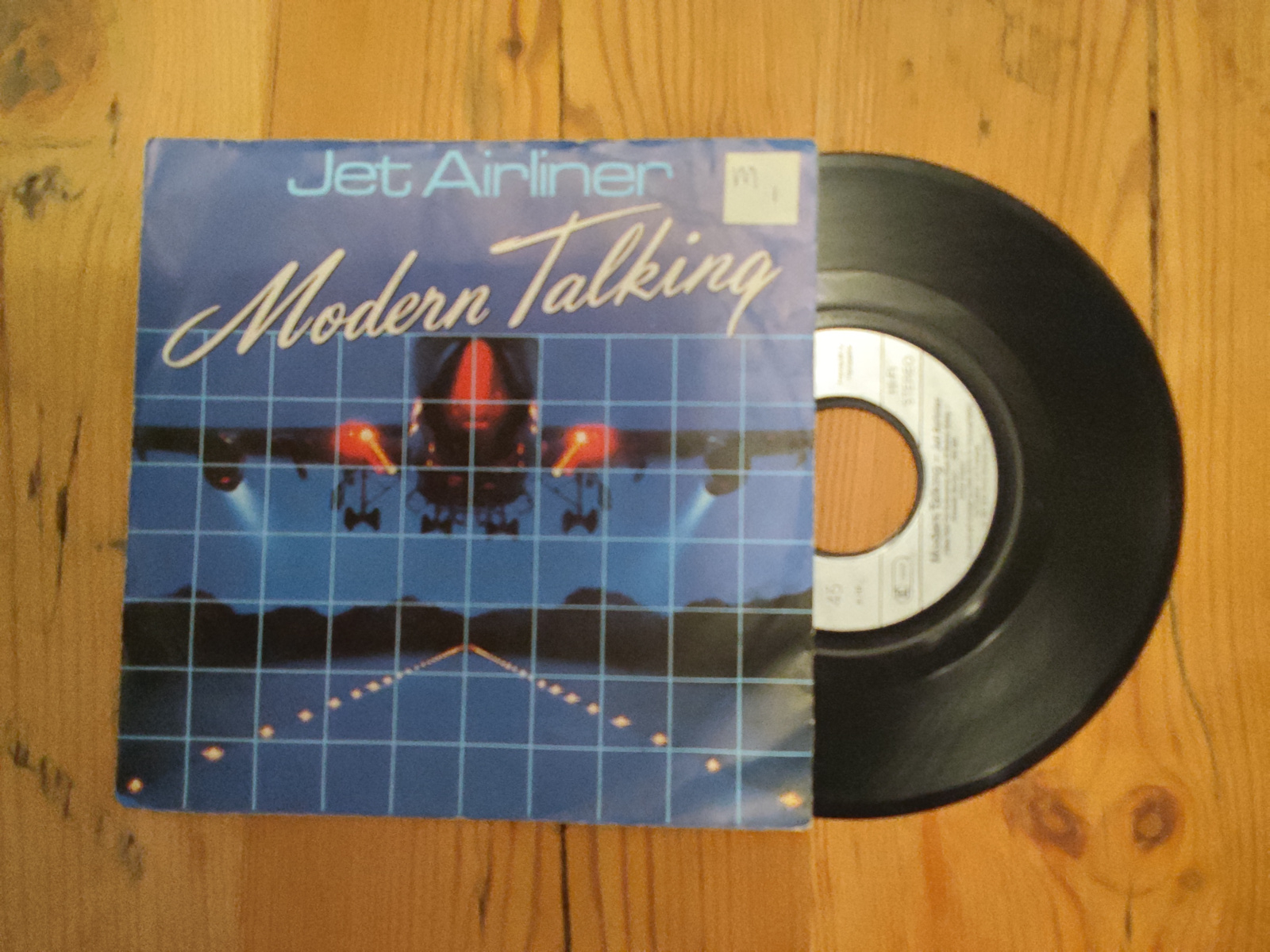 Modern Talking met Jet airliner 1987 Single nr S20256425