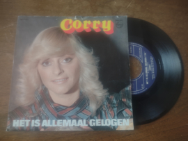 Corry met Het is allemaal gelogen 1982 Single nr S20221853