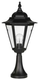 Buitenlamp sokkel serie Teccia zwart nr: 182