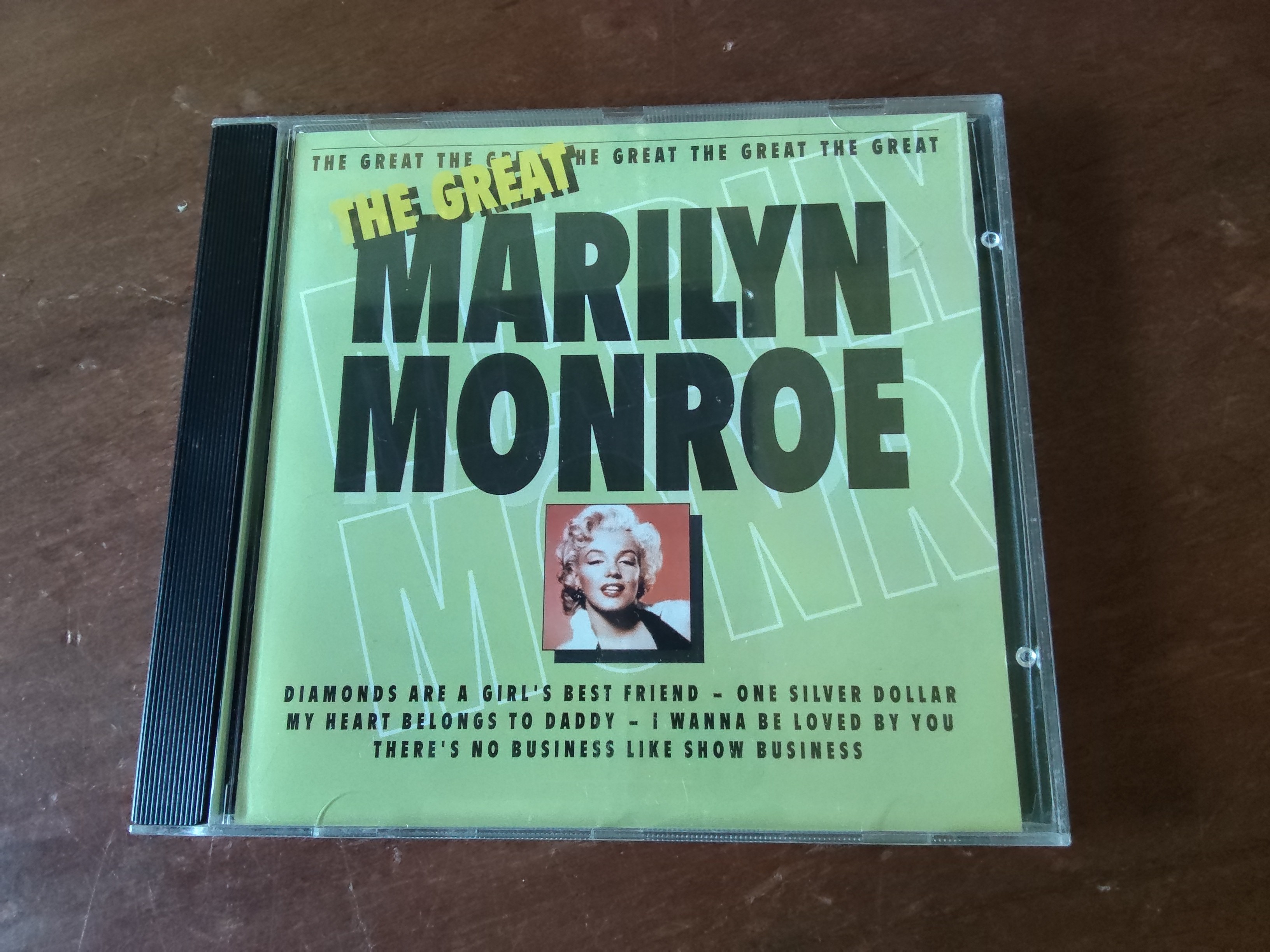 Marilyn Monroe met The great Marilyn Monroe 1994 CD nr CD20251144