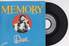 Diva met Memory version disco 1983 Single nr S2020270