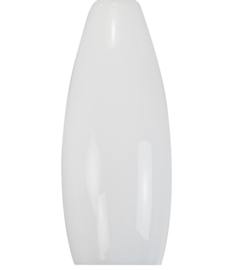 XXL Cilinderglas Vaas h52cm d20cm wit opaal nr 52.00