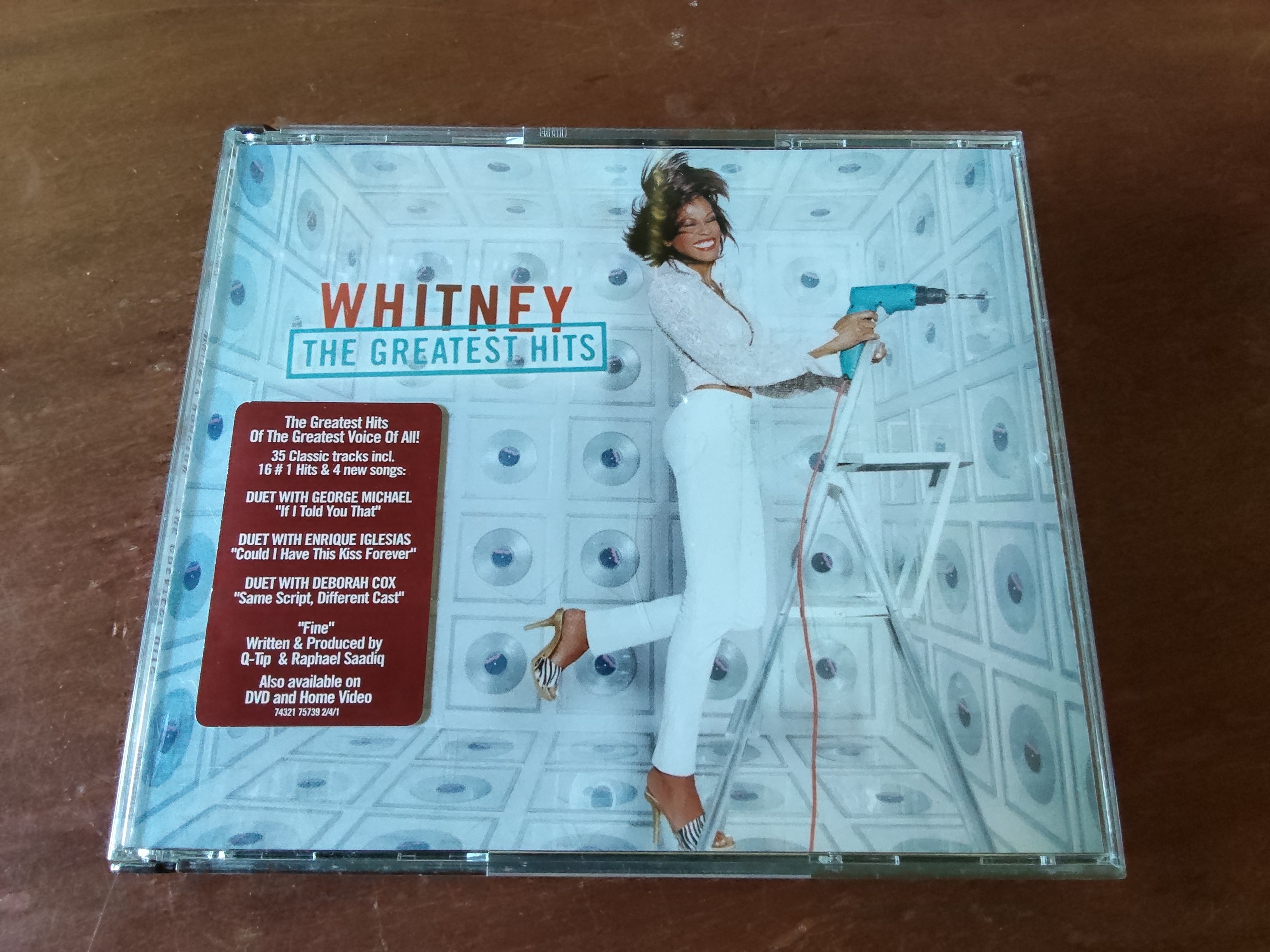 Whitney Houston met Whitney the greatest hits 2000 CD nr CD20251061