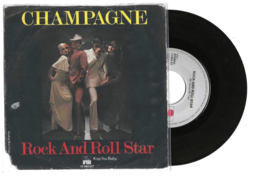 Champagne met Rock and roll star 1976 Single nr S20211056