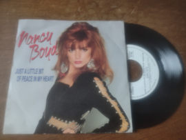 Nancy Boyd met Just a little bit of peace in my heart 1990 Single nr S20222062