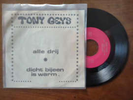 Tony Geys met Alle drij 1966 Single nr S20221317