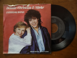 Dennie Christian & Mieke met Zaterdagavond 1985 Single nr S20221325