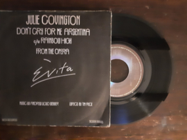 Julie Covington met Don't cry for me Argentina 1976 Single nr S20245129