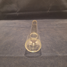 Olielamp Glasbuis helder model Kneepglas 25,5x4,5cm nr A6365