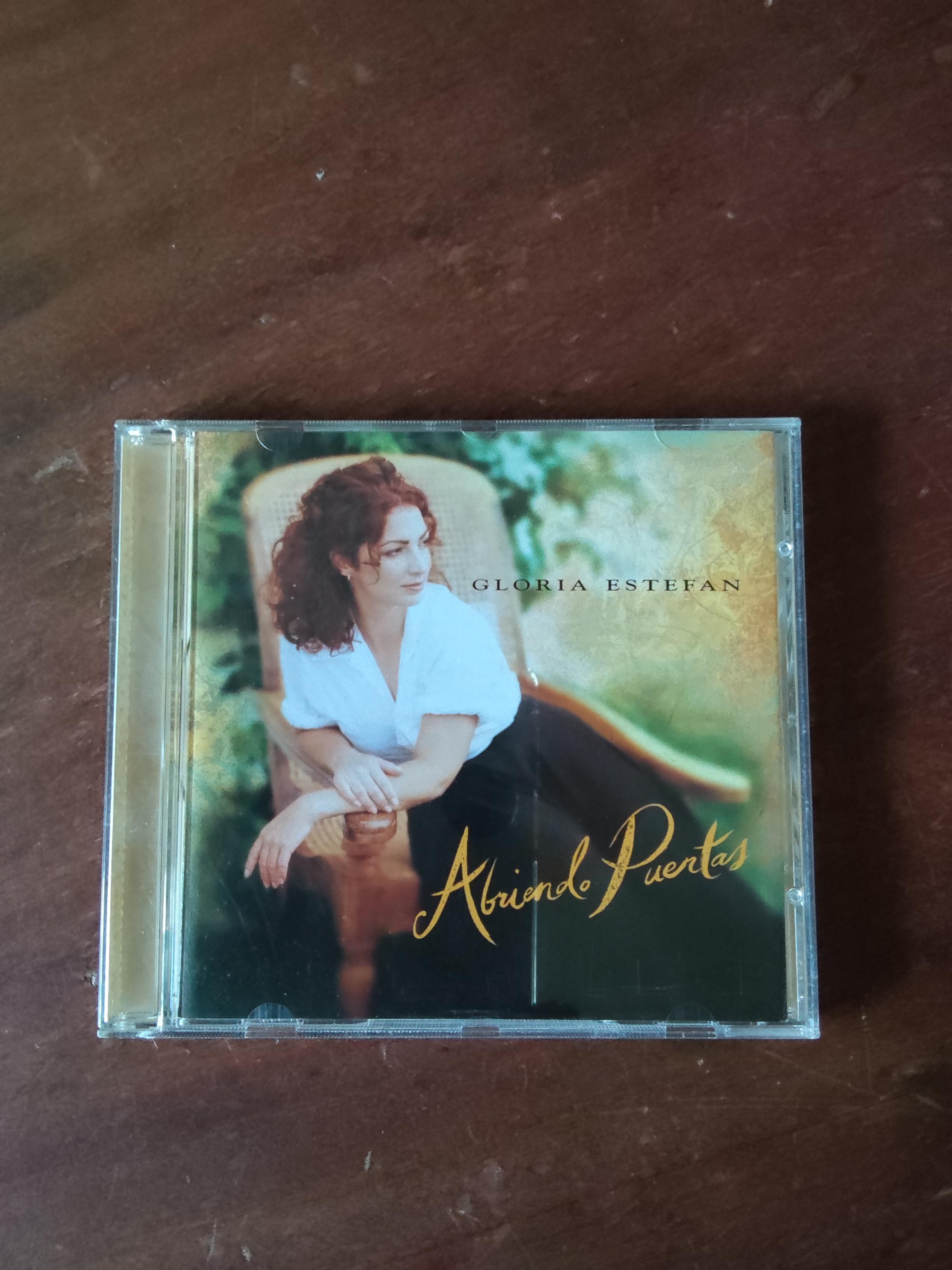 Gloria Estefan met Abriendo puertas 1995 CD nr CD20251176